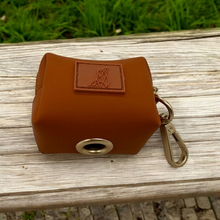 Poo Bag Holder - Caramel (Vegan Leather)