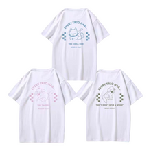 Trio Besties Matching Tee – Unisex, Free Size