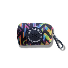 Poo Bag Holder - Aztec Rainbow