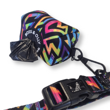 Poo Bag Holder - Aztec Rainbow