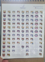 Pet Care Calendar Sticker Sheet (1pc)