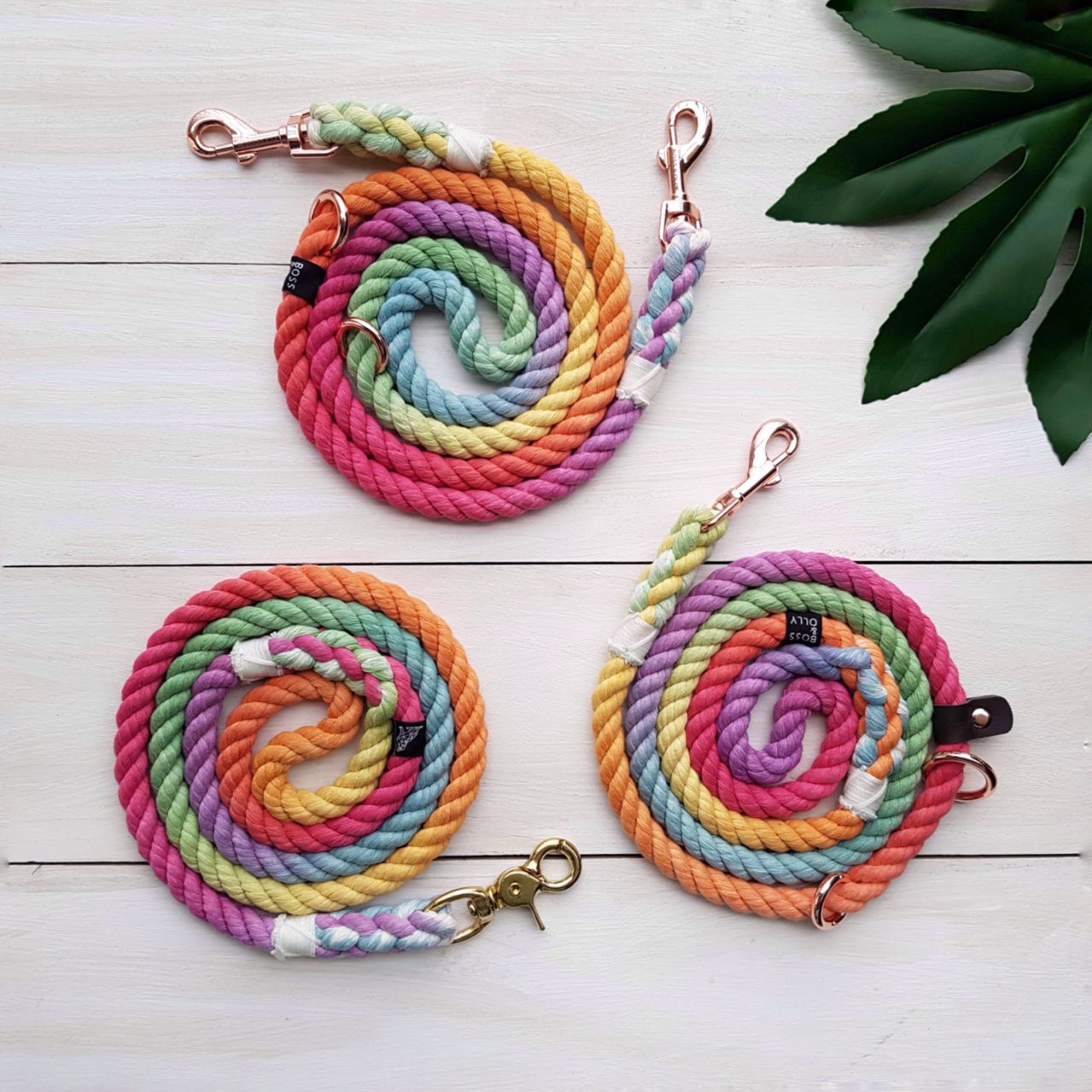 Made-to-Order Rope leashes