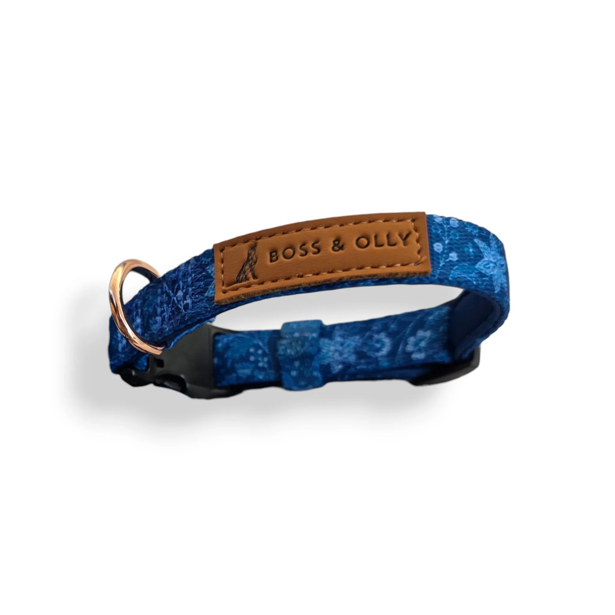 Collar - Blue Batik