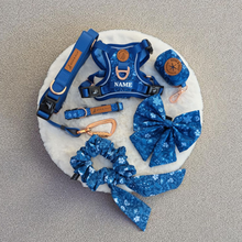 Sailor Bow - Blue Batik