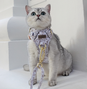 Active Harness - White Batik