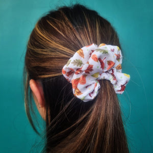 Autumn Leaves Scrunchie