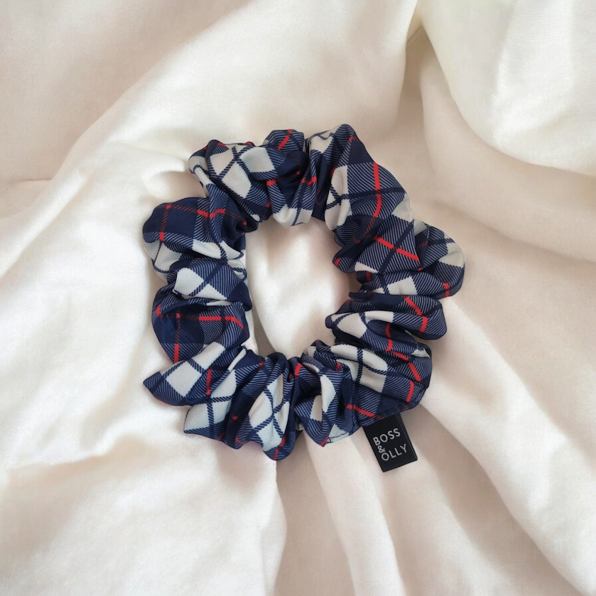 Nautical Plaids Scrunchie