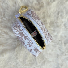 Poo Bag Holder - White Batik