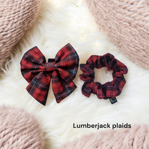 Lumberjack Plaids Scrunchie