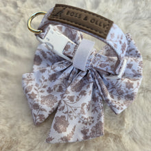 Sailor Bow - White Batik