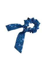 Scrunchie - Blue Batik