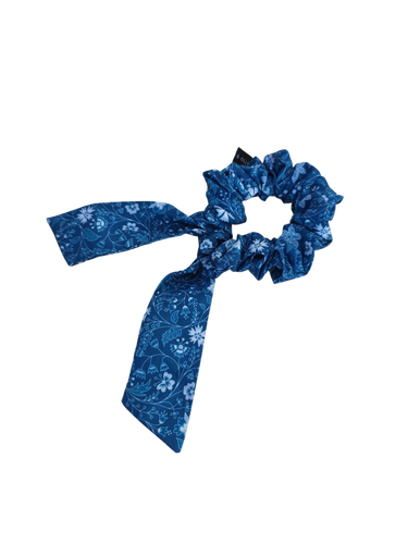 Scrunchie - Blue Batik