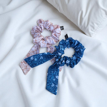 Scrunchie - Blue Batik