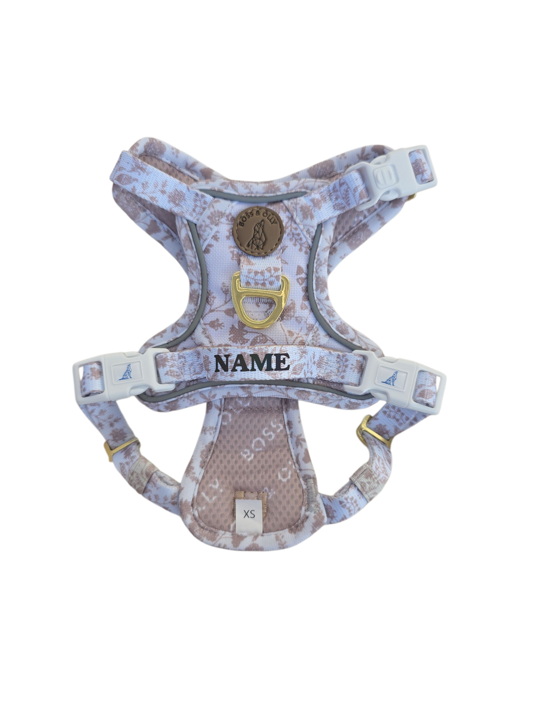 Active Harness - White Batik