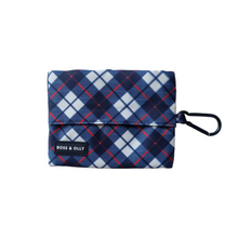 The Memphis Pouch - Nautical Plaids