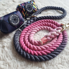 Hand-dyed Rope Leash (Pink)
