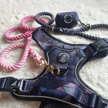 Hand-dyed Rope Leash (Pink)