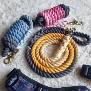 Rope Leash (Yellow) : Made-to-Order