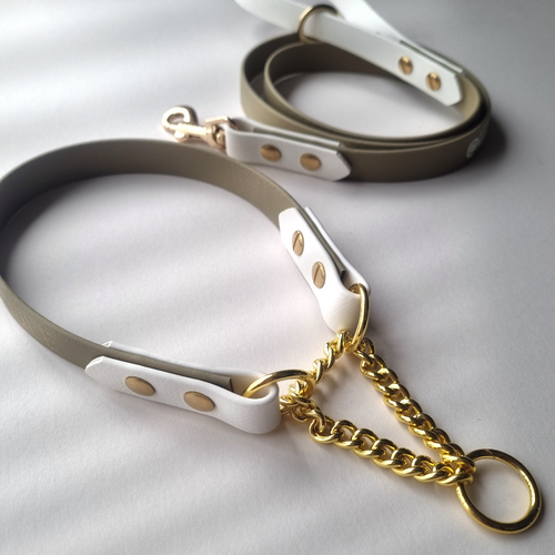 Waterproof Two-tone Martingale Collar